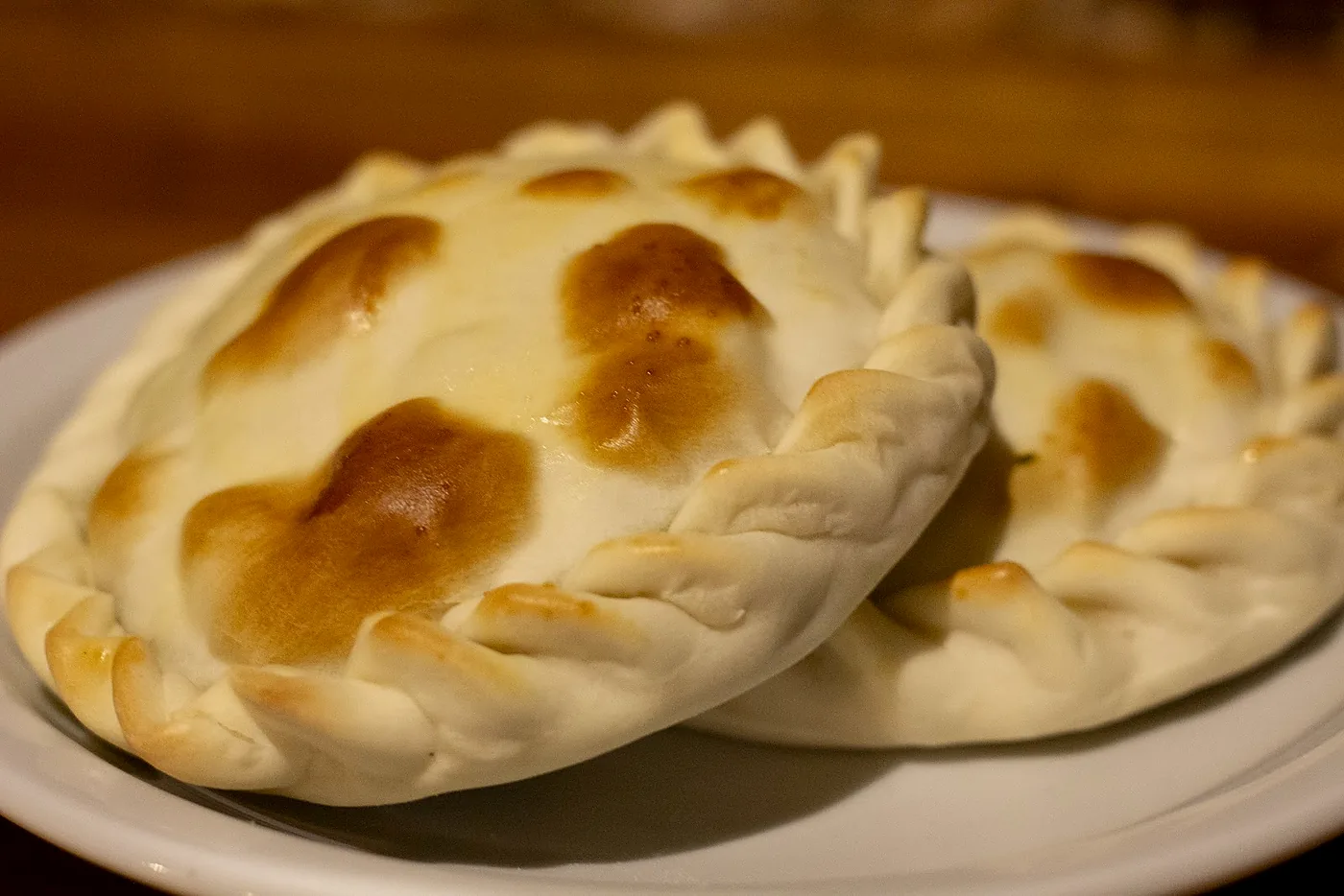 Empanadas de carne cortada a cuchillo
